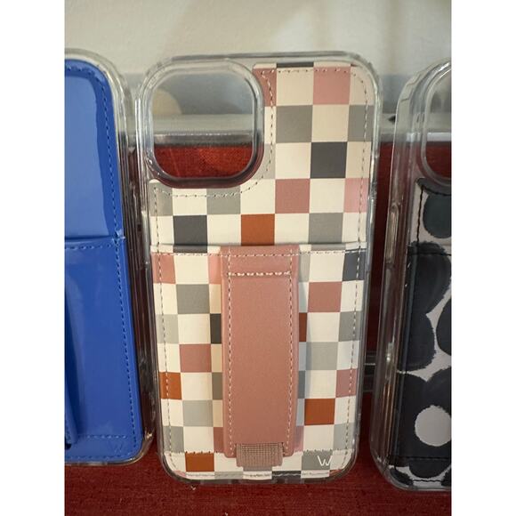 Lot of 5 Wali I Phone 15 New Unused Cases Credit Card Holder Finger Loop - Picture 4 of 16